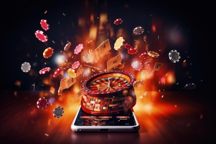 Tampilan grid permainan Fortune Rabbit dengan simbol-simbol keberuntungan Timur di platform mars 4d